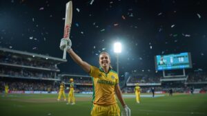 ऑस्ट्रेलिया ने रचा इतिहास: महिला विश्व कप में भारत के खिलाफ रिकॉर्ड 331 रन का पीछा कर दर्ज की यादगार जीत