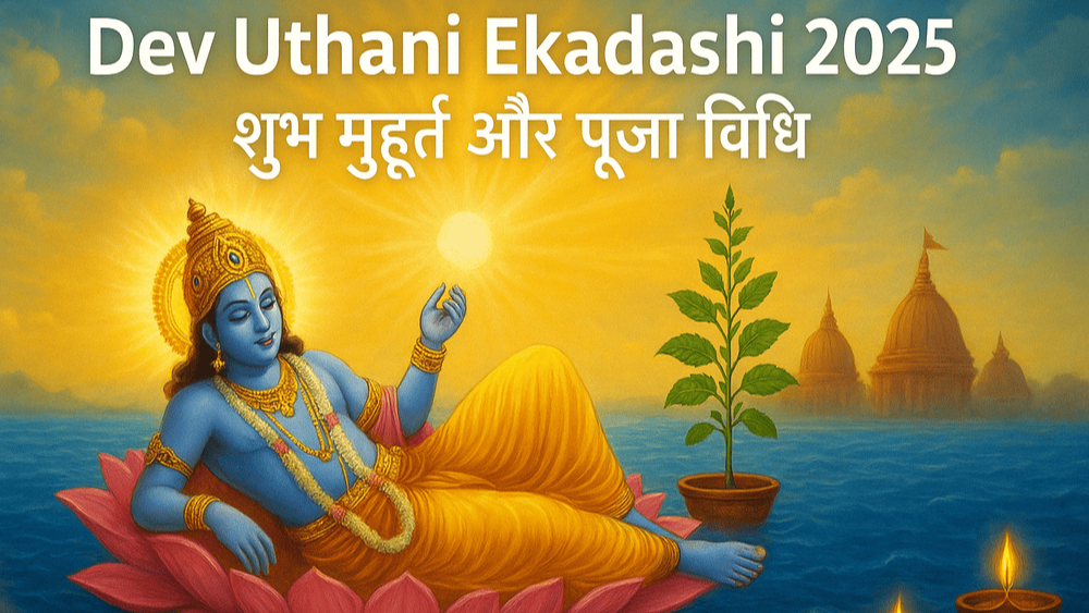 देव उठनी एकादशी 2025: जानिए तिथि, पारण का शुभ मुहूर्त, पूजा विधि और इस दिन का धार्मिक महत्व